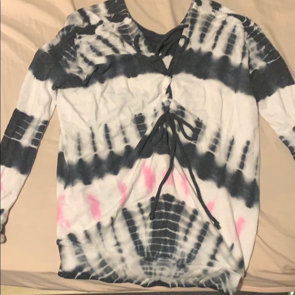 Soft tie dye sweater